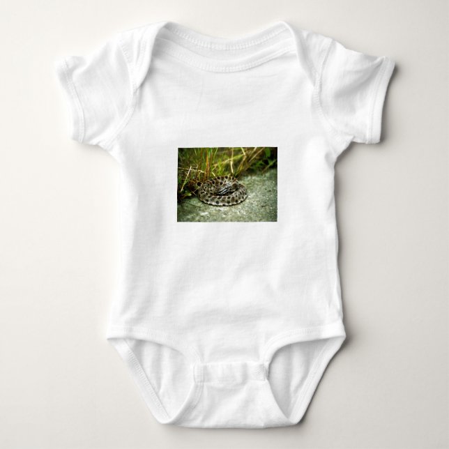 Pigmy Rattlesnake Baby Bodysuit (Front)