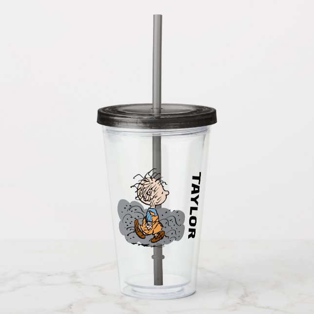 Pigpen Walking Cloud Acrylic Tumbler (Front)