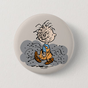 Pigpen Walking Cloud Button