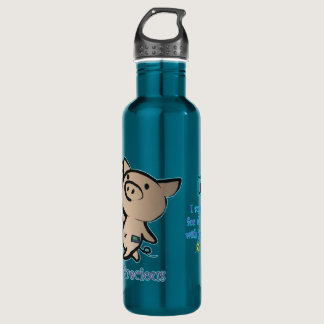 Pigs are Precious JDRF Water Bottle