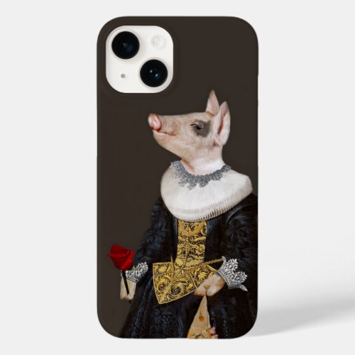 Pigs Deserve Roses _ The Queen of Bling Case_Mate iPhone 14 Case