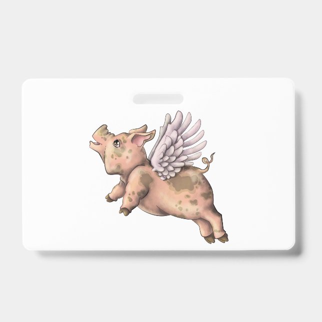 Pigs Fly Badge (Front)