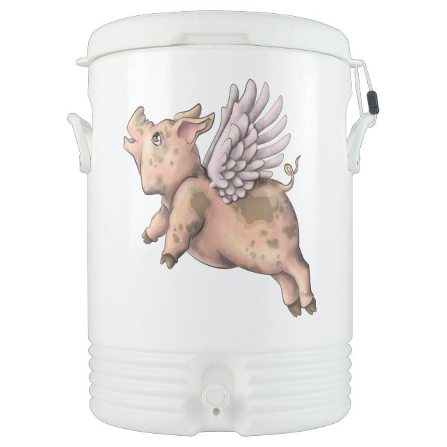 Pigs Fly Beverage Cooler (Front)