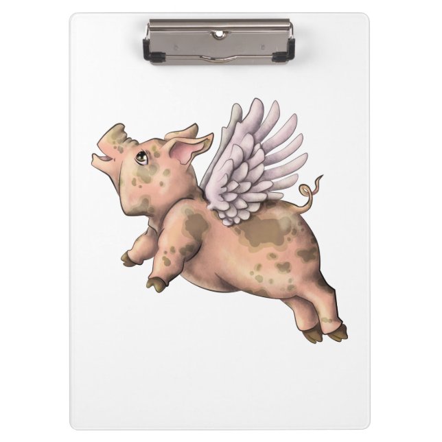 Pigs Fly Clipboard (Front)
