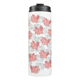 Pigs Fly custom name tumbler