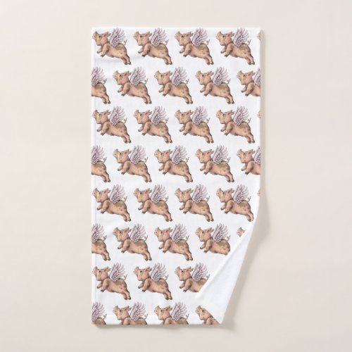 Pigs Fly Hand Towel