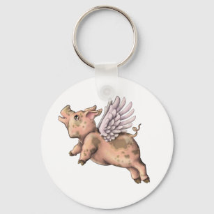Pigs Fly Keychain