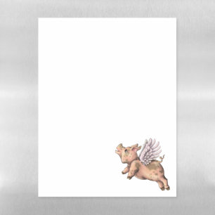 Pigs Fly Magnetic Dry Erase Sheet