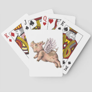 Pigs Fly Poker Cards