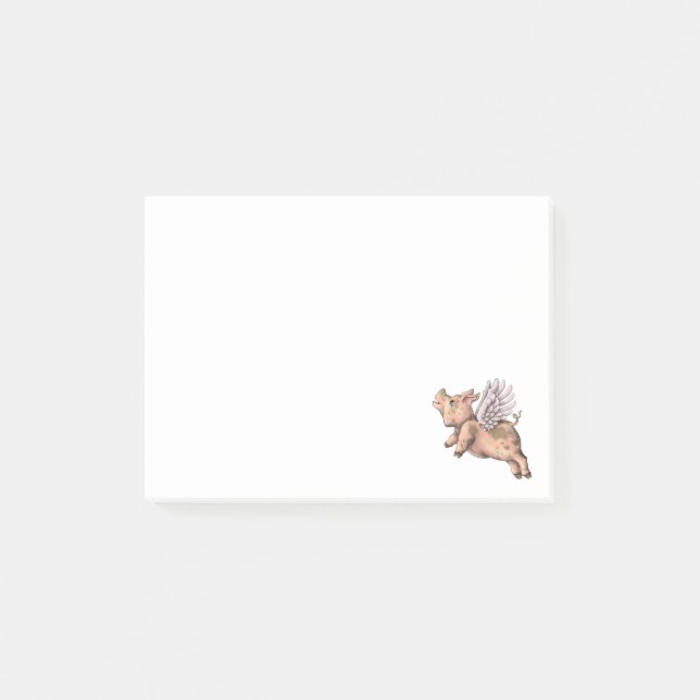 Pigs Fly Post-it Notes (Front)