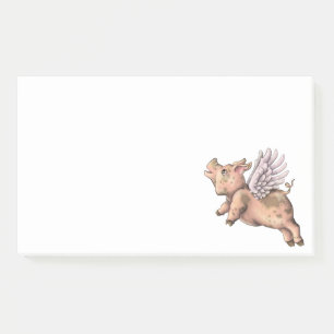Pigs Fly Post-it Notes