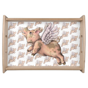 Pigs Fly Serving Tray