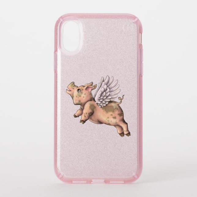 Pigs Fly Speck iPhone XR Case (Front)