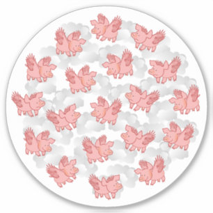 Pigs Fly  Sticker