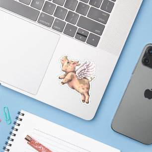 Pigs Fly Sticker