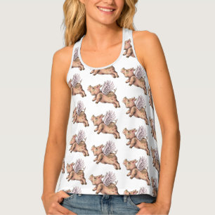 Pigs Fly Tank Top