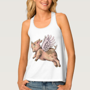 Pigs Fly Tank Top