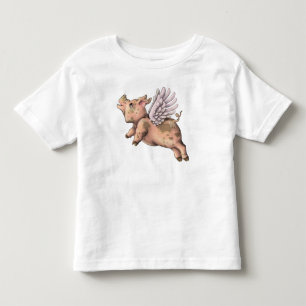 Pigs Fly Toddler T-shirt