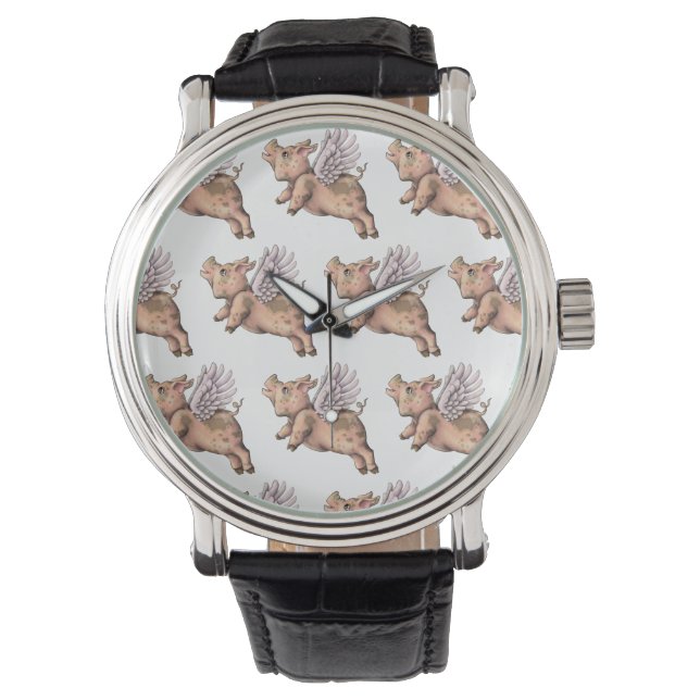 Pigs Fly Watch (Front)