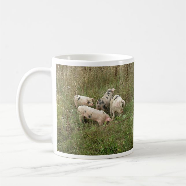 Pigs in a Field Mug (Left)