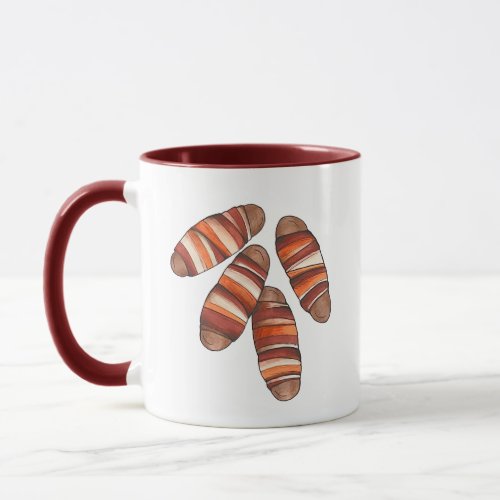 Pigs in Blankets Bacon Sausage UK British Food Mug