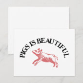 Pigs is Beautiful (Front/Back)