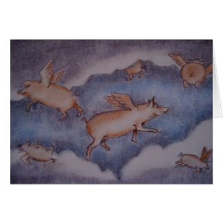 pigs might fly... cards
