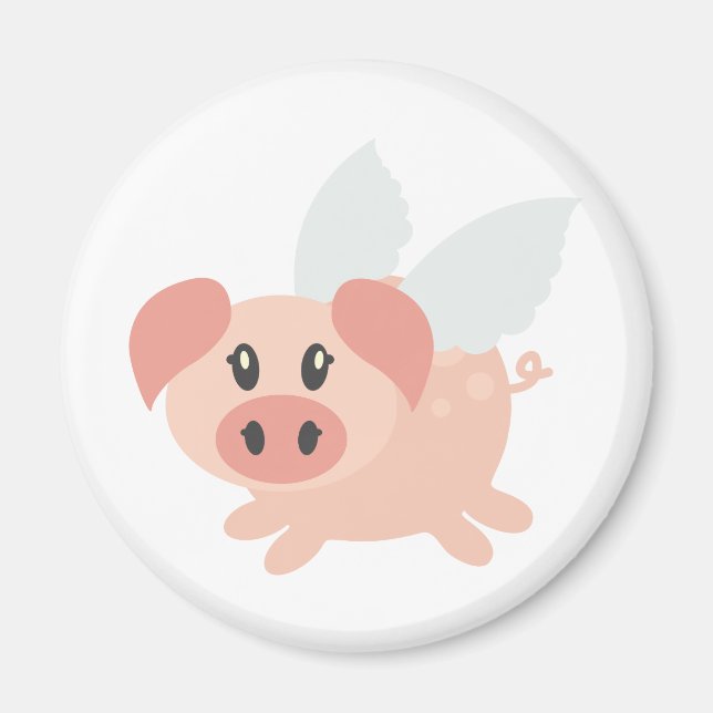 Pigs Might Fly Magnet (Front)