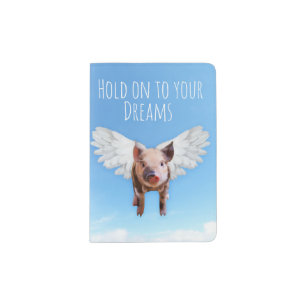 Pigs Might Fly Passport Holder