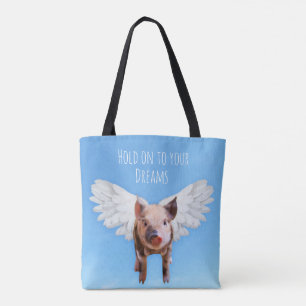 Pigs Might Fly Tote Bag
