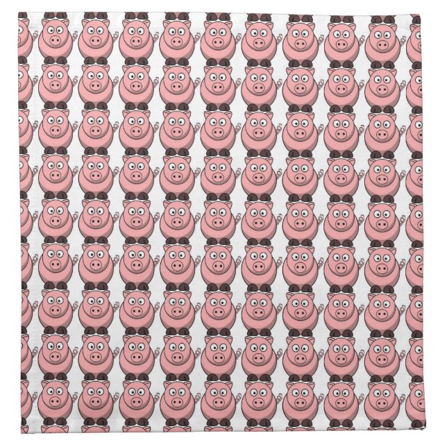 Pigs Napkins (Front)