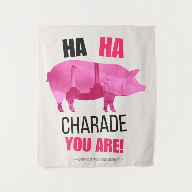 Pigs  tapestry (Front)