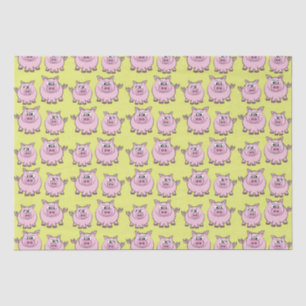 Pigs tissue paper