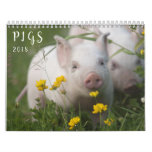 Pigs Wall Calendar - Smile In 2018 at Zazzle