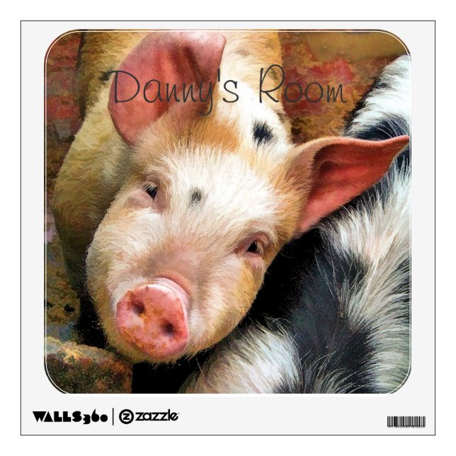 PIGS WALL STICKER (Front)