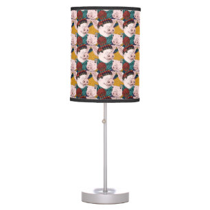 Pigs With Hats Pattern Table Lamp