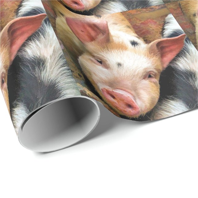 PIGS WRAPPING PAPER (Roll Corner)