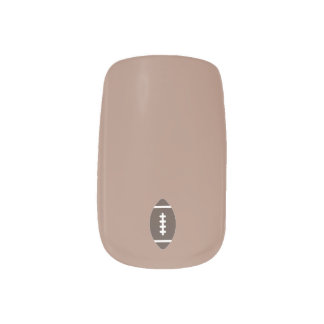 Pigskin Pretties Minx Nail Art