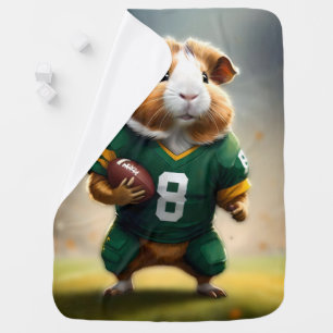 Pigskin Prodigy: The Guinea Pig Quarterback, Baby Blanket
