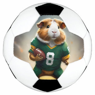 Pigskin Prodigy: The Guinea Pig Quarterback, Soccer Ball