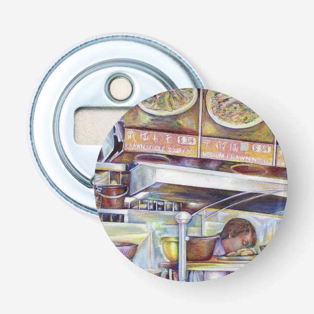 Pigtail Soup, Singapore Bottle Opener (Front)