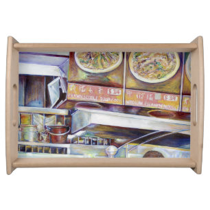 Pigtail Soup, Singapore Serving Tray