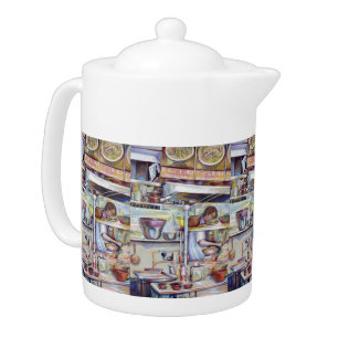 Pigtail Soup, Singapore Teapot