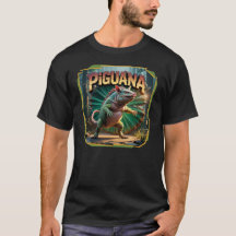 Piguana Illustration – Pig Iguana Scary Animal