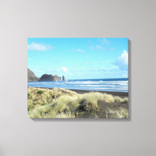 Piha Beach Canvas Print