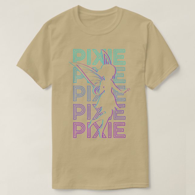 Piie Fairy Retro T-Shirt (Design Front)