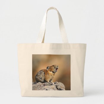Pika Large Tote Bag by WorldDesign at Zazzle