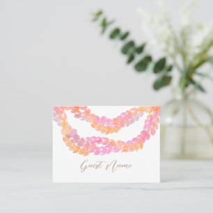 Pikake Wedding Place Card