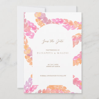 Pikake Wedding Save the Date Invitation