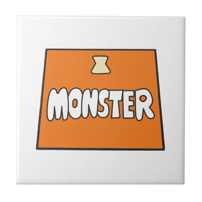 Pikamee Costume, Monster  Ceramic Tile (Front)